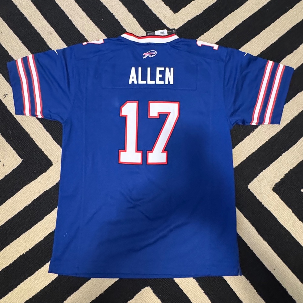 NWT Youth Boys NFL Bills Jersey #17 Josh Allen XL - Picture 3 of 3
